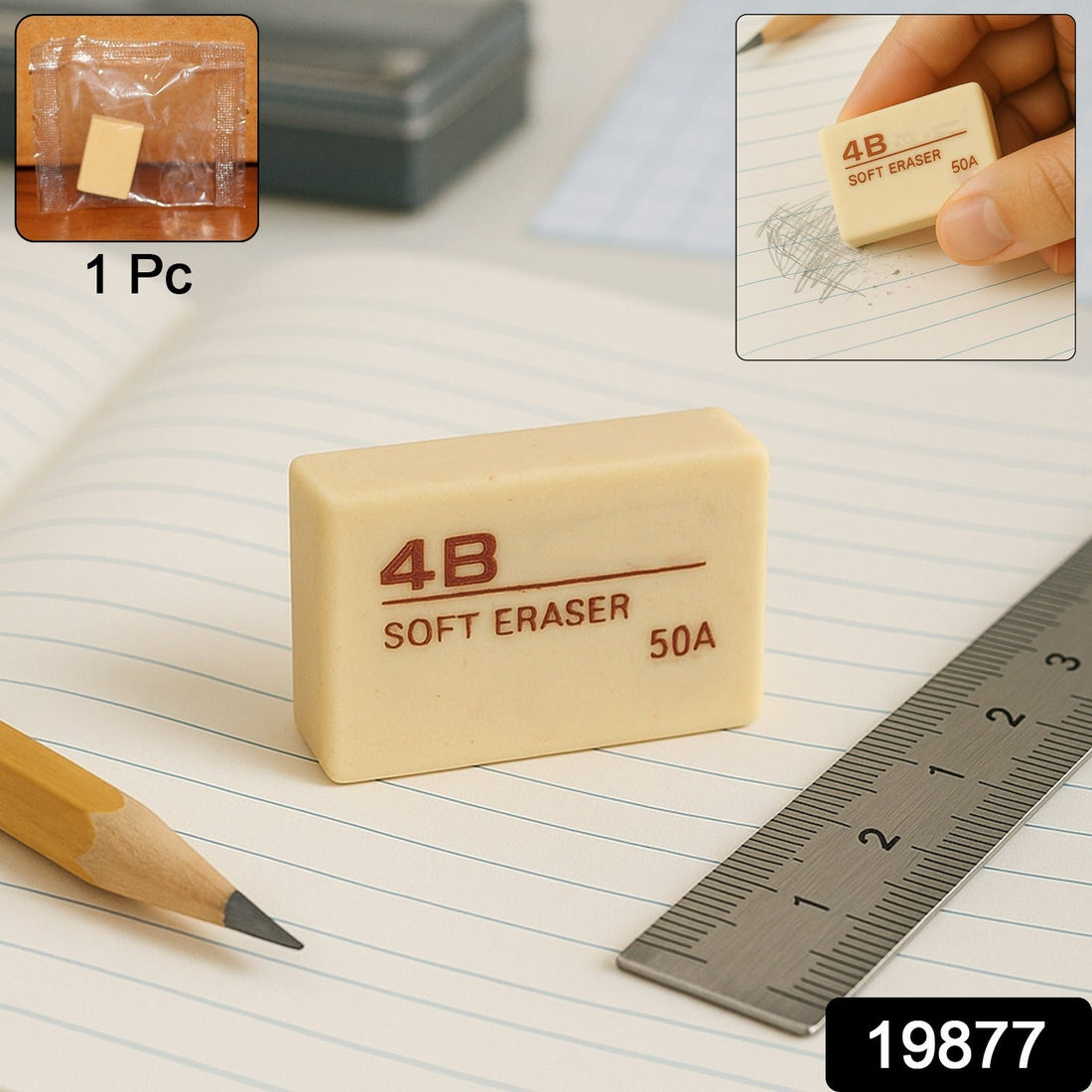 Premium 4B Soft Eraser
