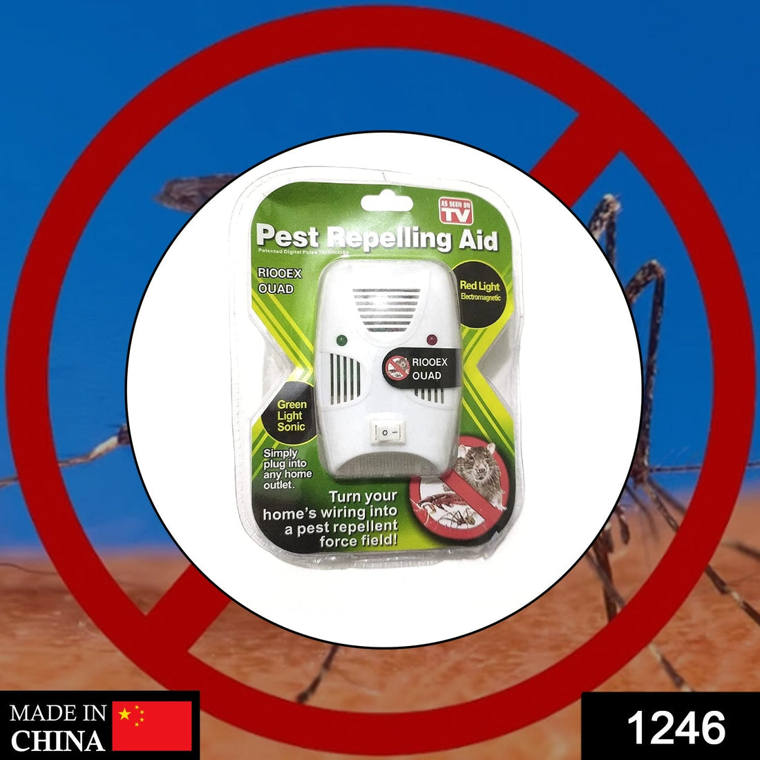 Mosquito and pest repeller device for home use