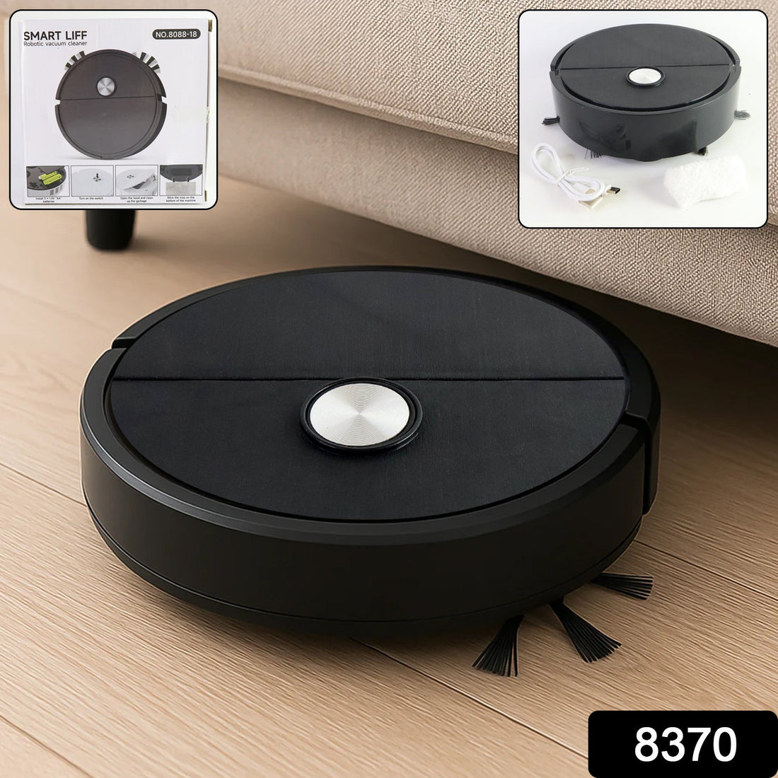 Vacuum Cleaner Sweeping Robot (1 Pc)