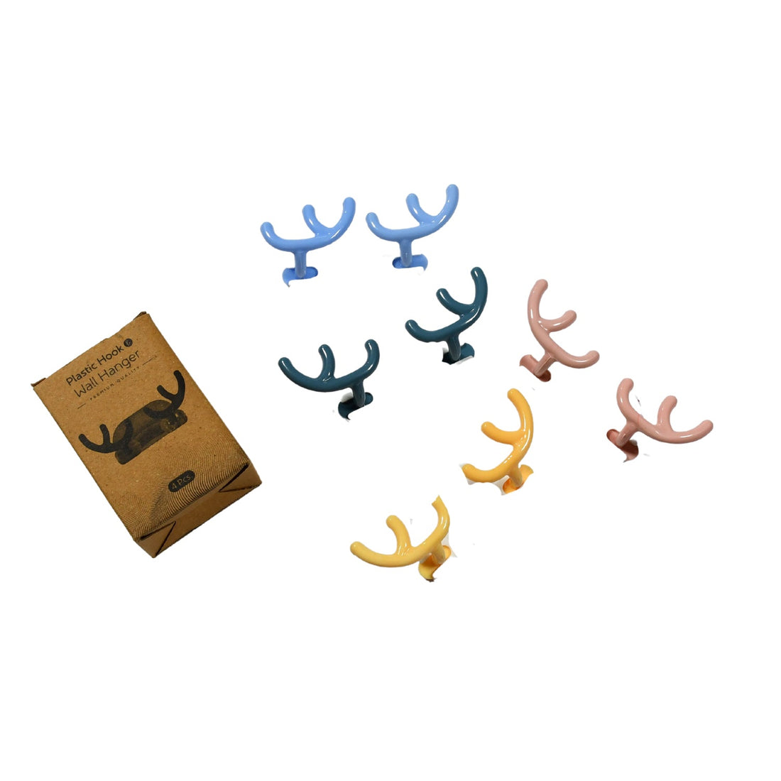 Adhesive wall hook