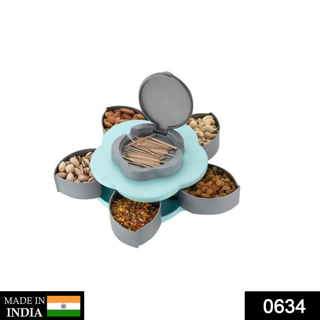 Stylish smart candy box with compartments.