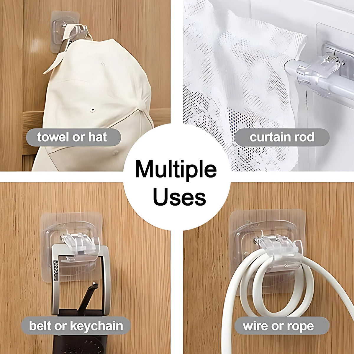 Clear Hold Anti-Slip Clip