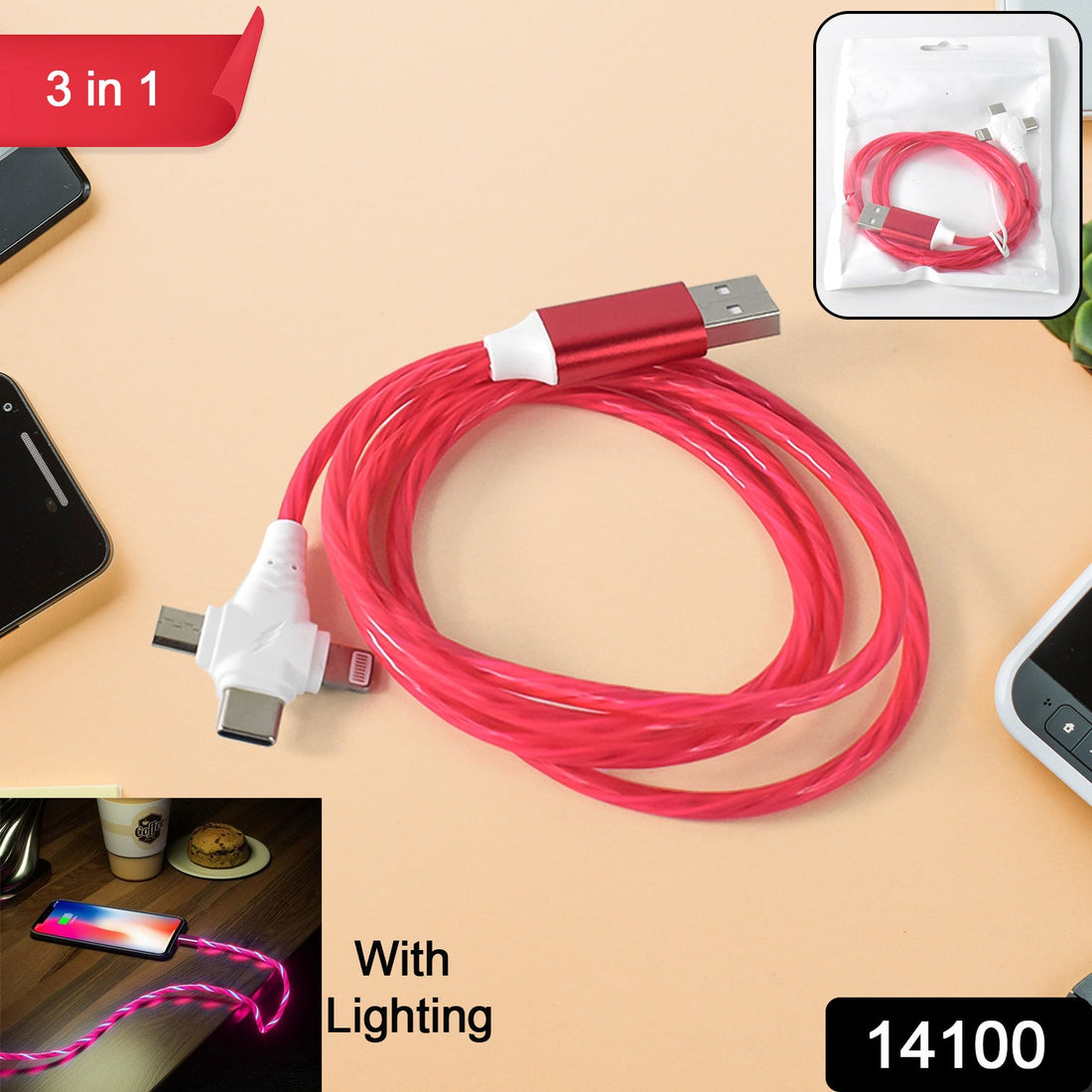 GlowCharge 3-in-1