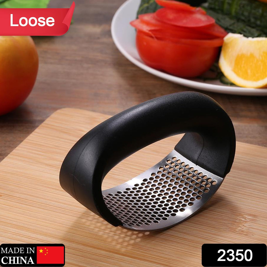 Garlic press tool