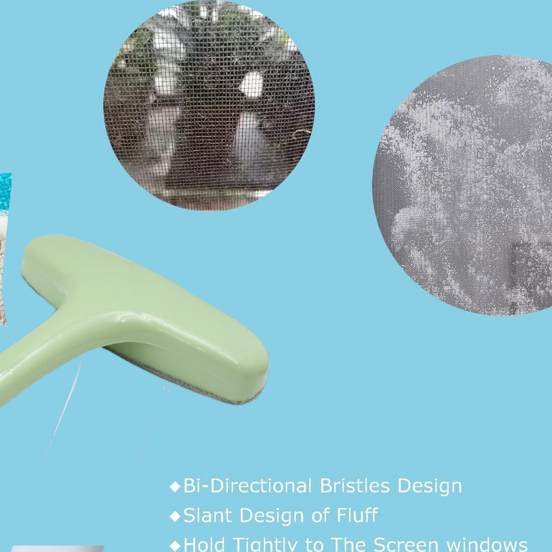 Window Screen Cleaning Brush