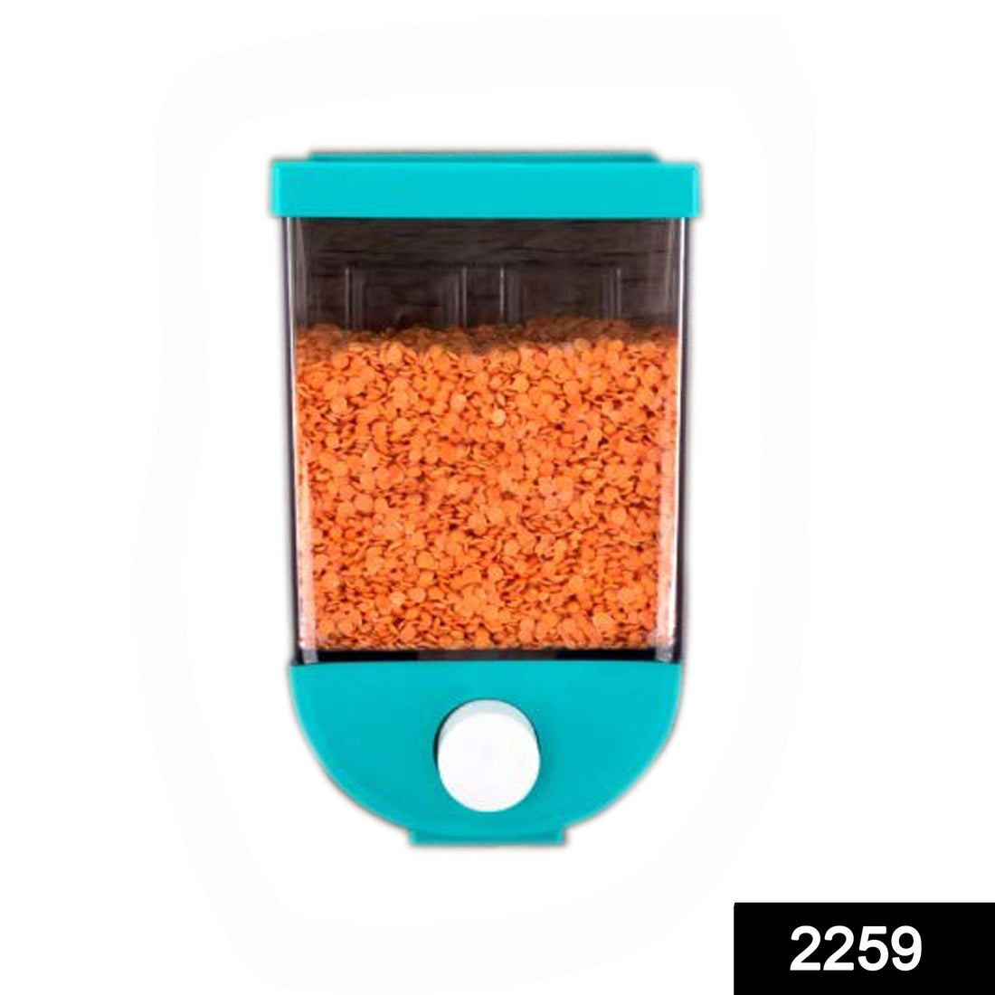 Wall mounted storage box, assorted color, 1100 ml.