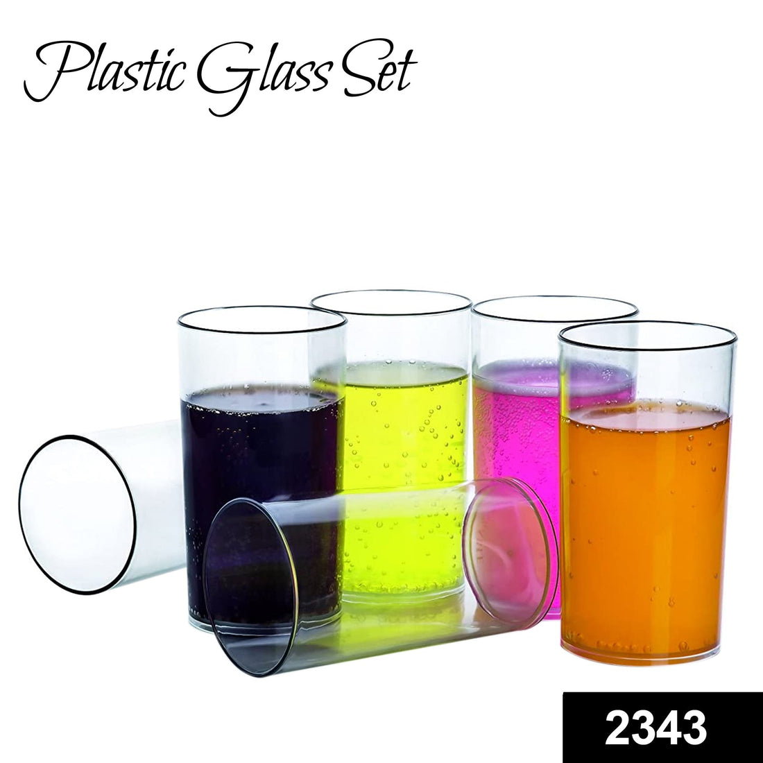 Heavy duty plastic glasses