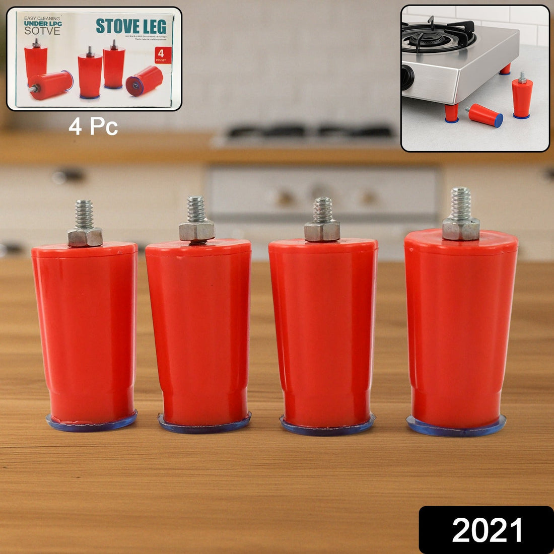Heavy-Weight Gas Stove Leg Set