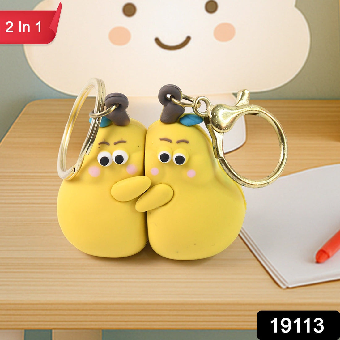 2-in-1 Love Keychain