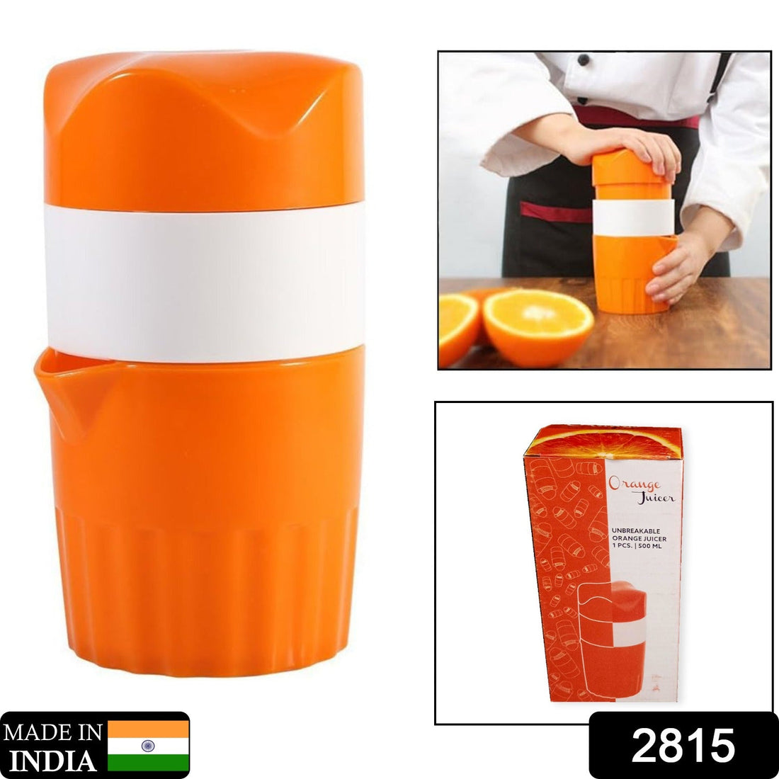 Citrus juicer with handle