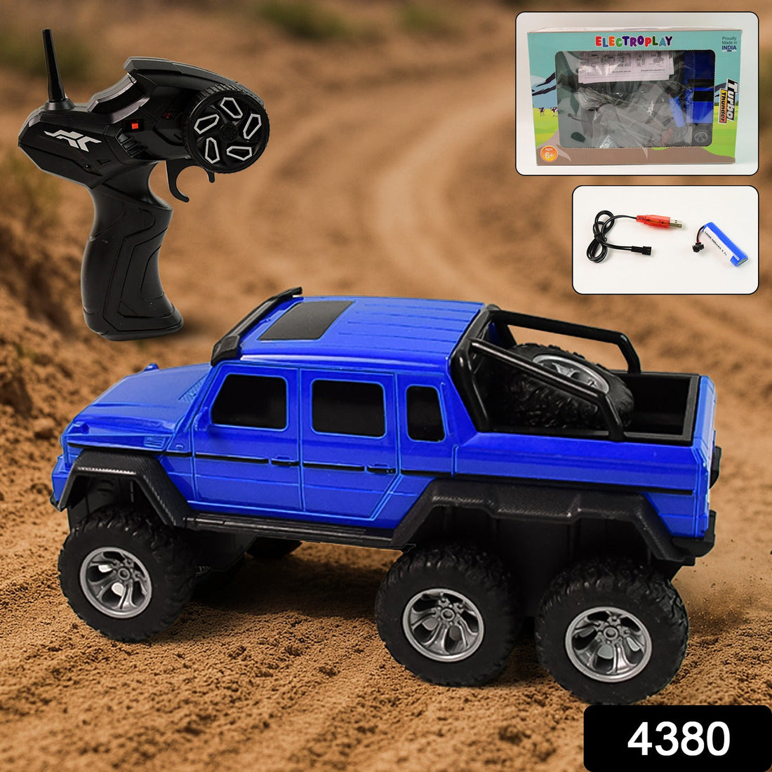Mud Ripper 6-Wheel Off-Roader