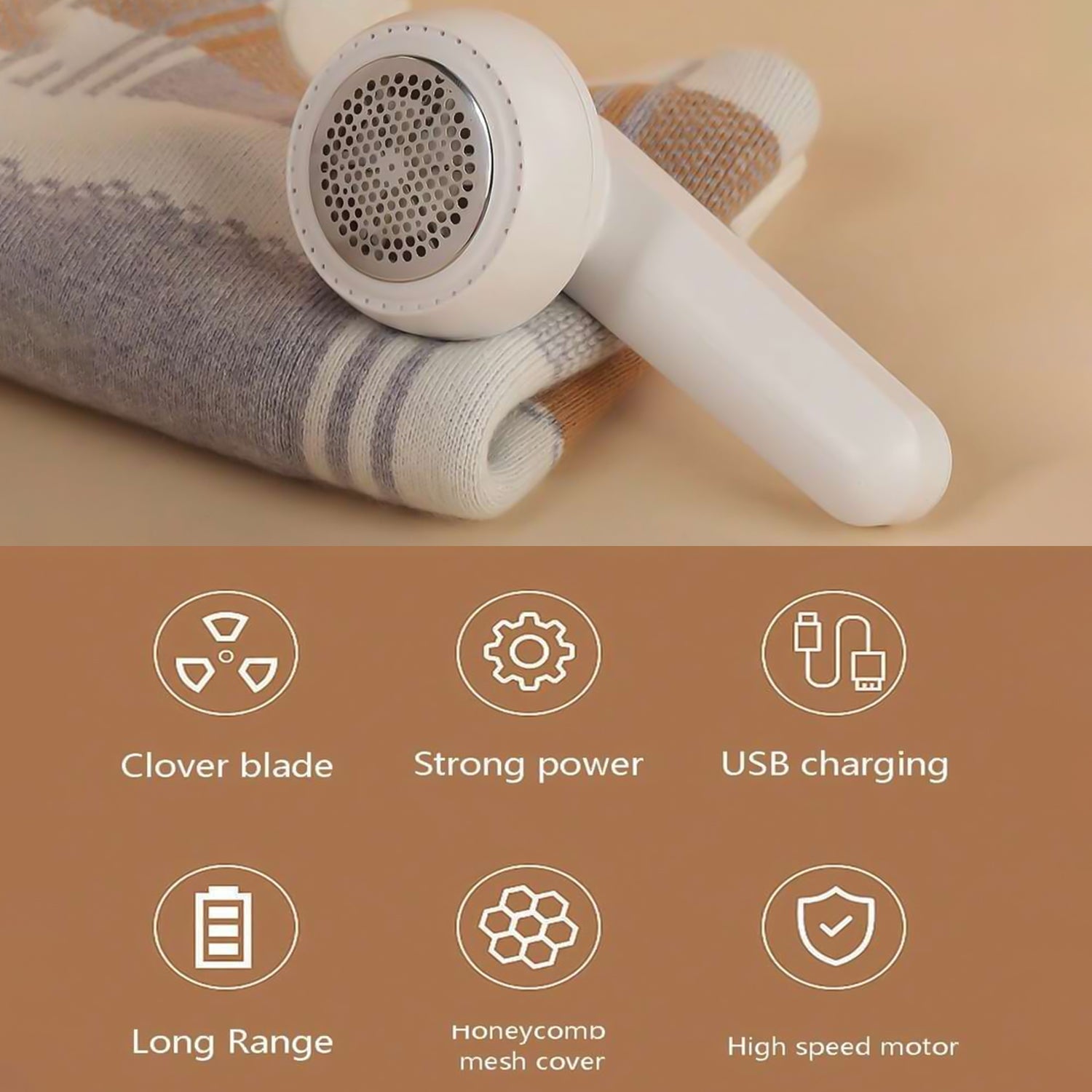 Portable fuzz remover USB