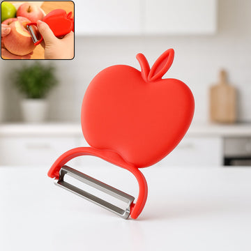 Apple Shaped Folding Peeler Vegetable Peeler for Kitchen, Home Fruit Peelers, Great for Peeling Potato, All Types of Vegetable