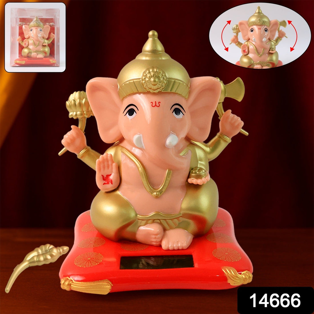 Dancing Lord Ganesha Idol