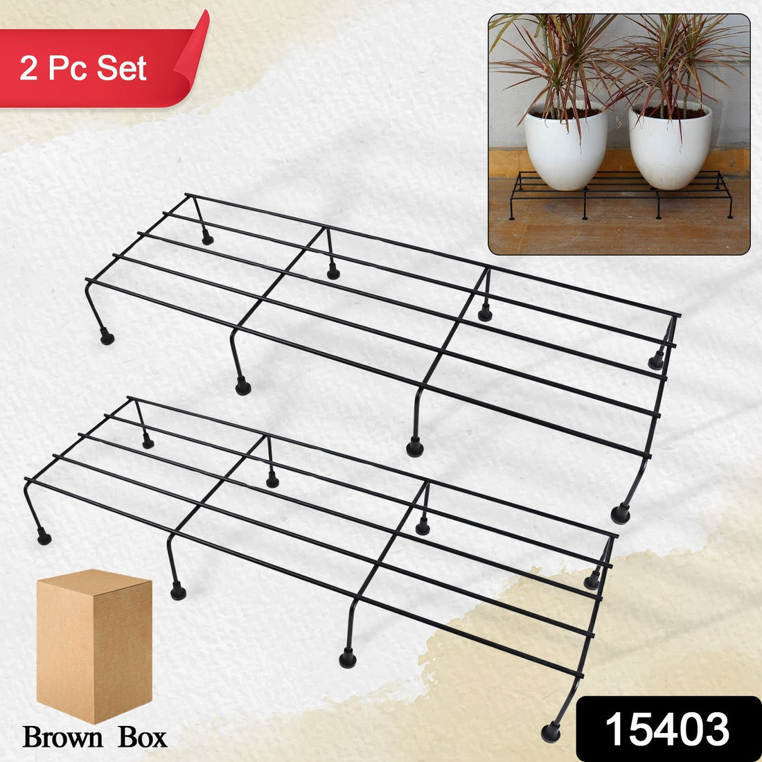 FloraFrame Balcony Rack