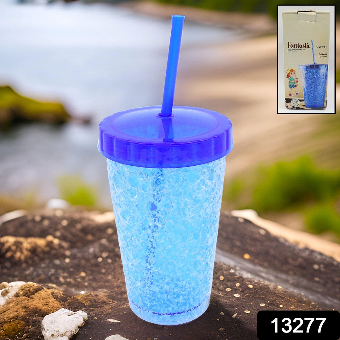 Plastic Reusable Sipper Tumbler 