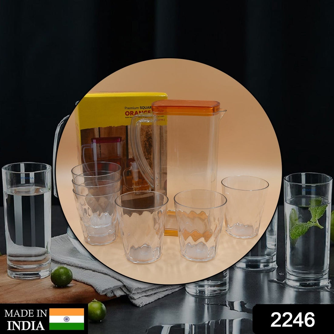 Heat-resistant glass jug with wide mouth for easy filling and serving.
