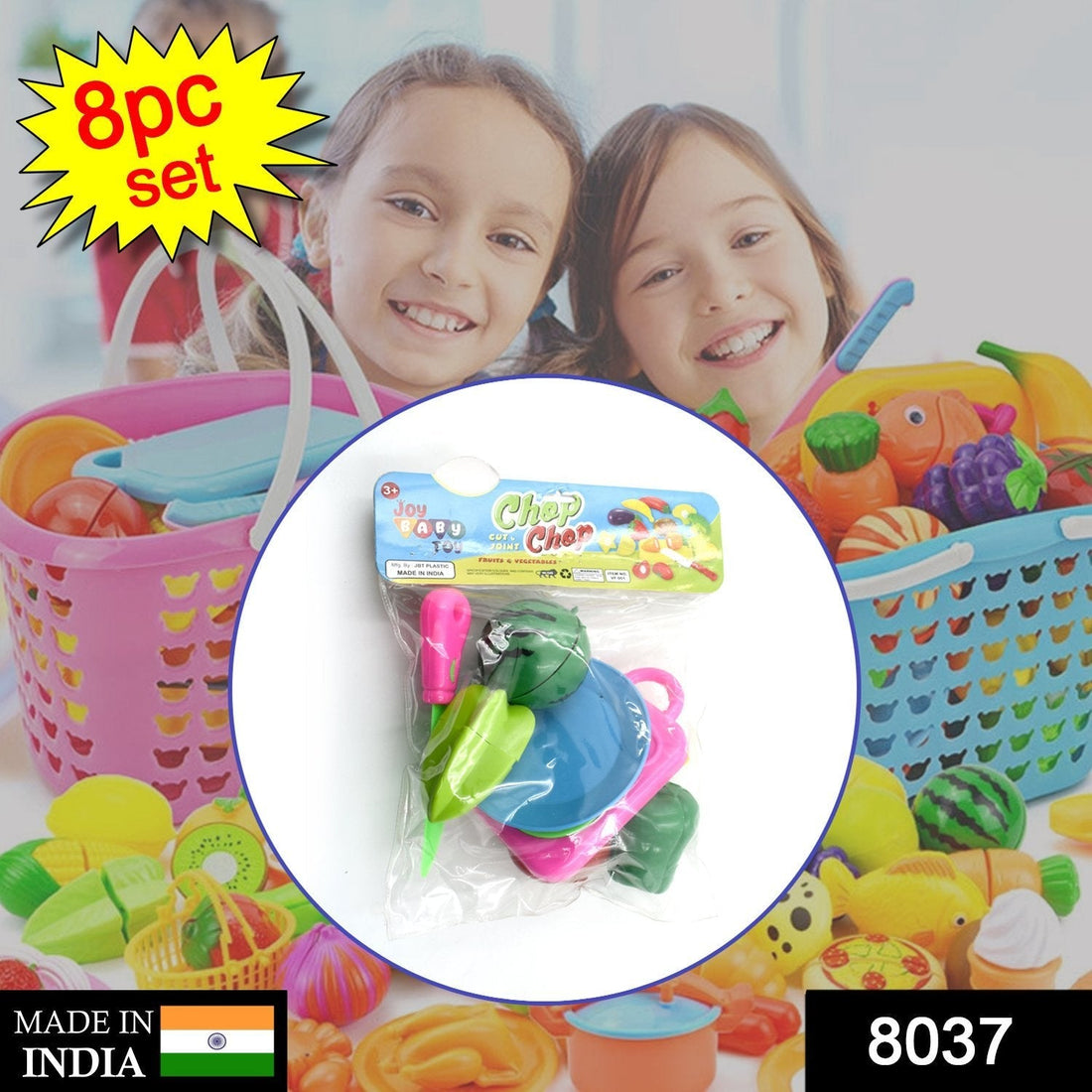Realistic sliceable plastic fruits for pretend play