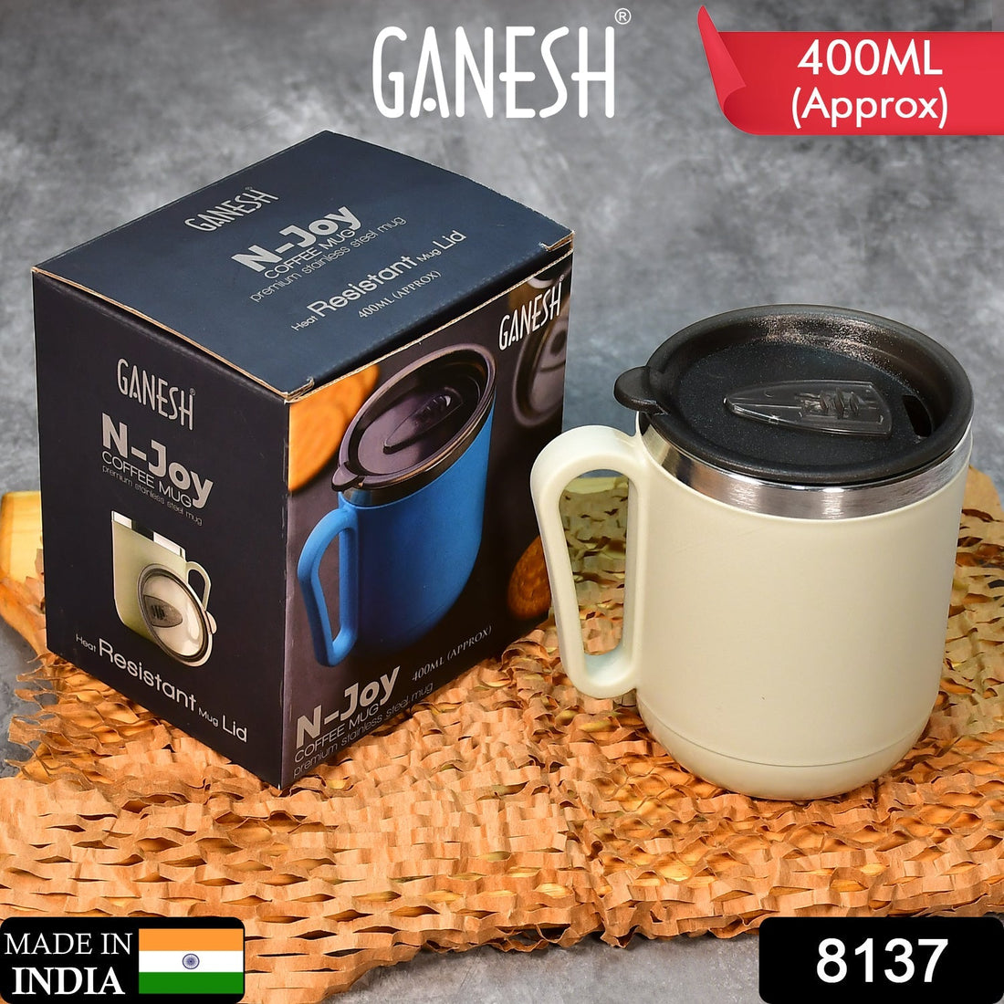 400ml Steel Mug