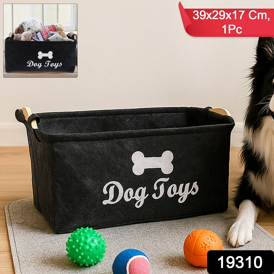 Pet Toy Storage Basket