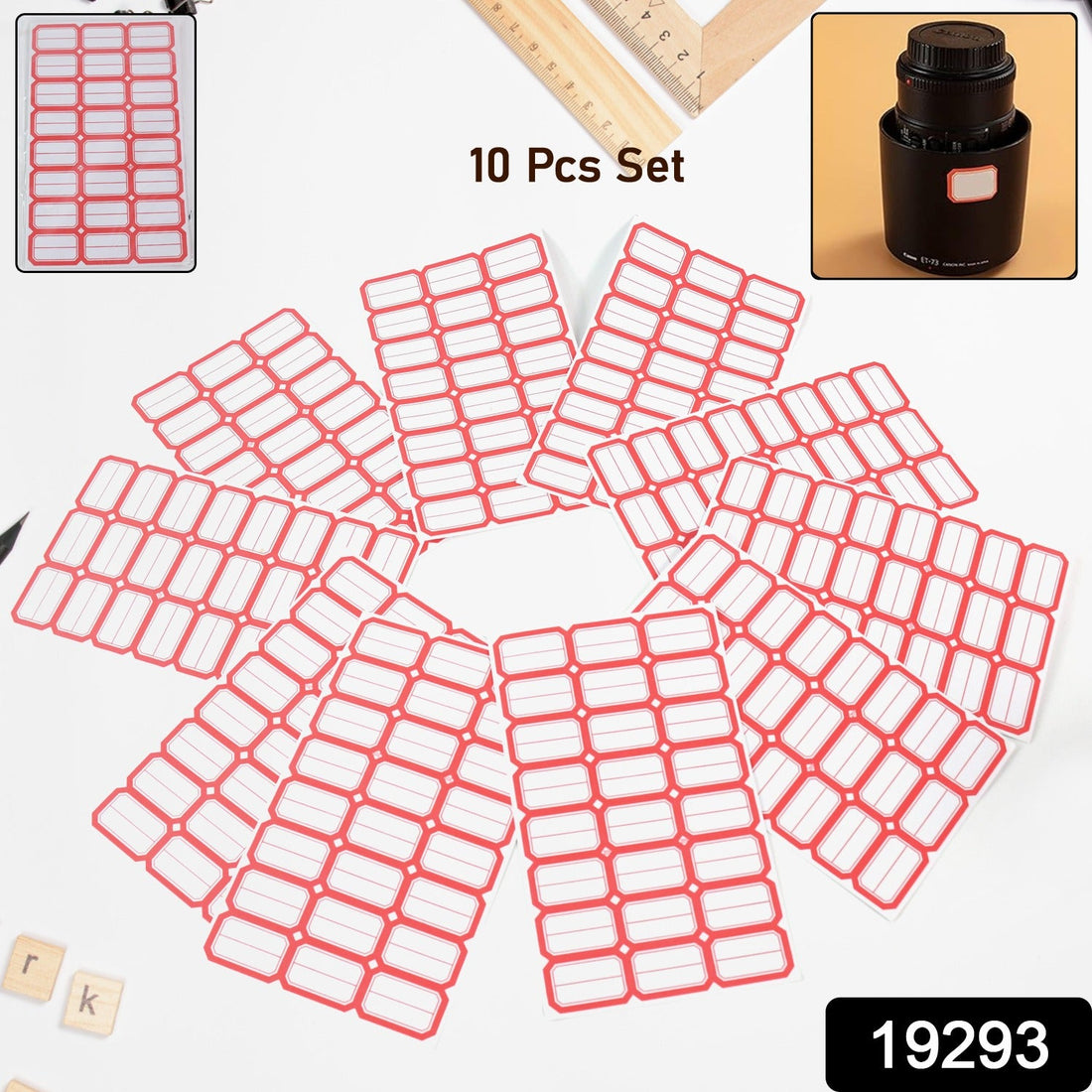 Multipurpose Blank Label Sticker Sheets