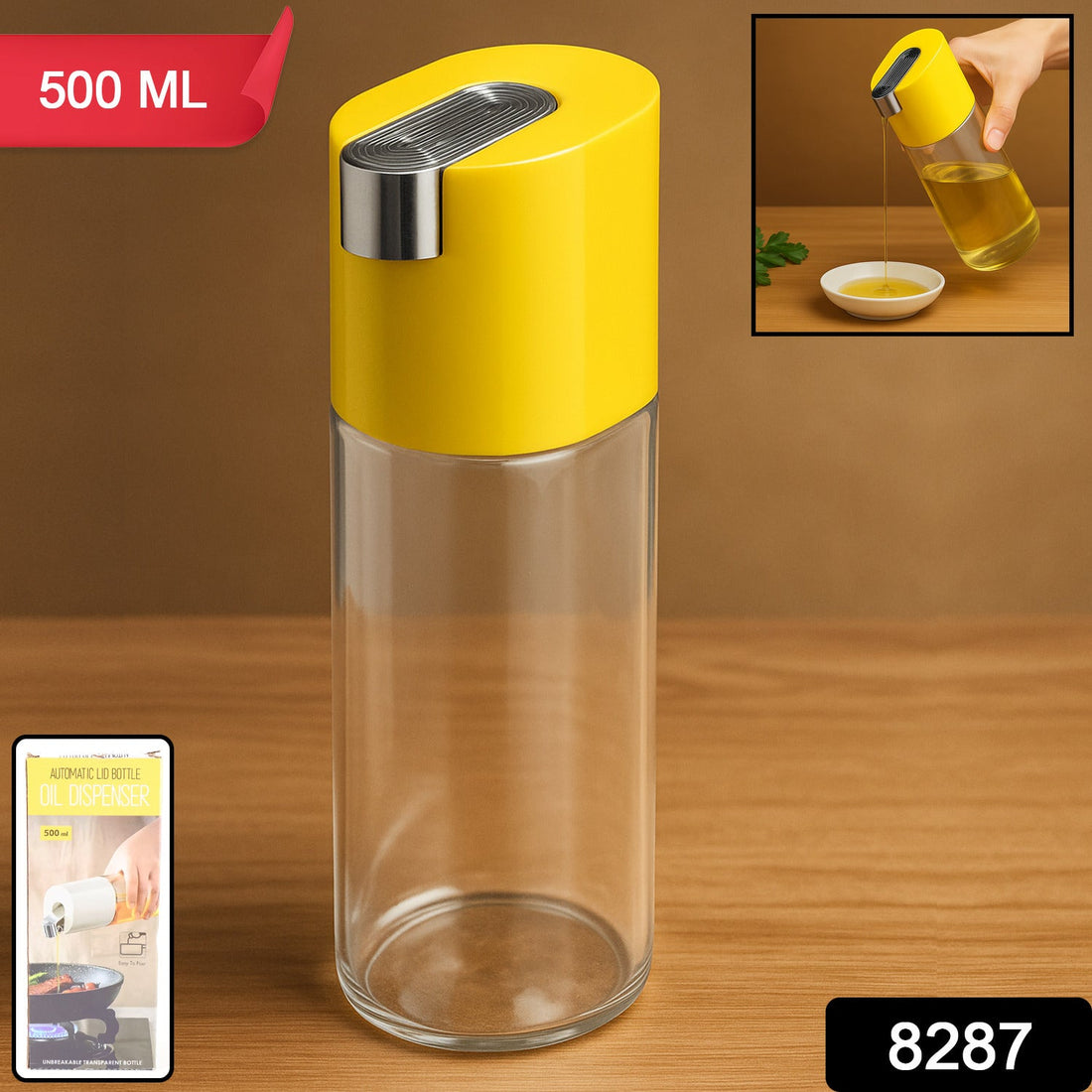 One-Touch Oil Dispenser Bottle