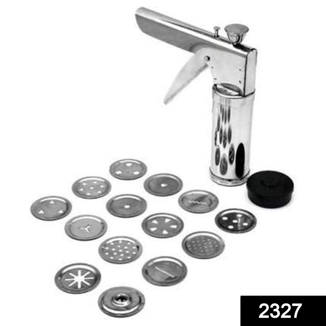 Stainless steel press with parts