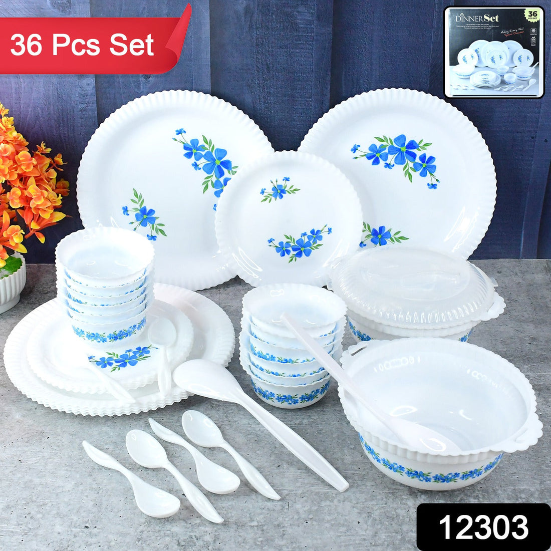 Premium Ceramic Dinner Set 