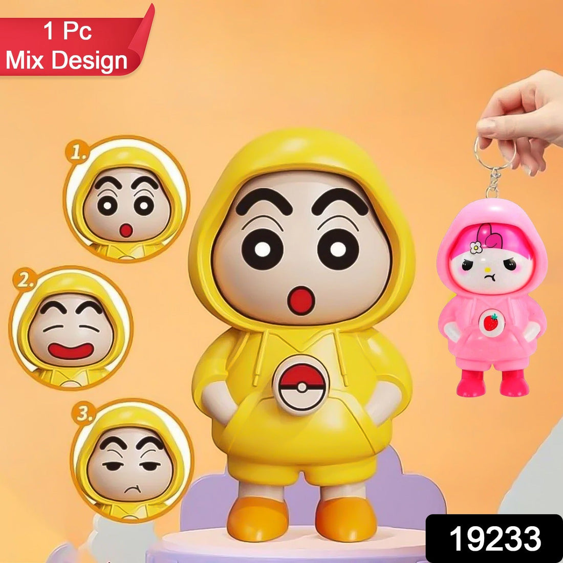 Moodie Doll Keychain