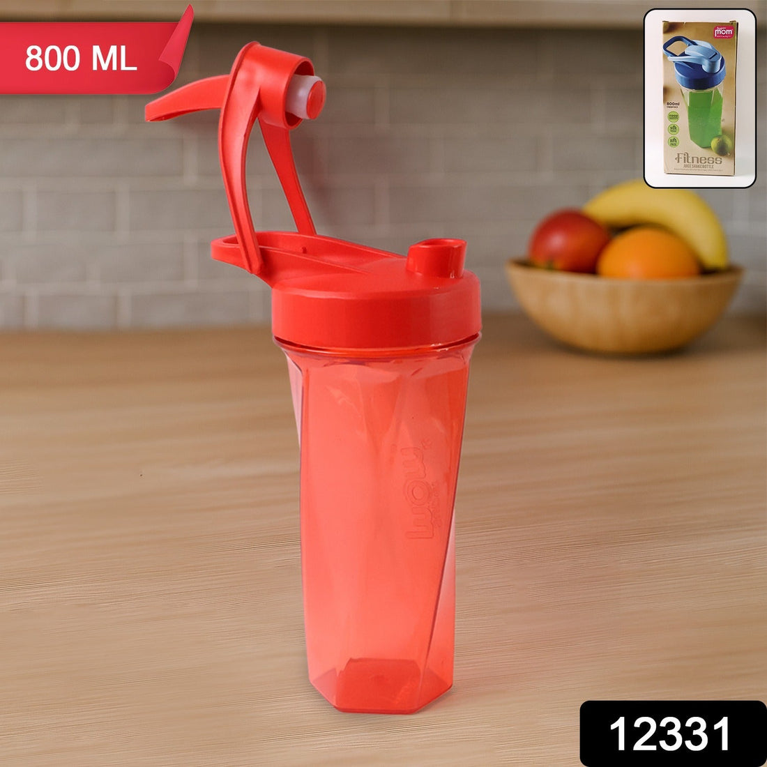 Manual Stirring Fitness Shaker Bottle with Hand Crank Approx 