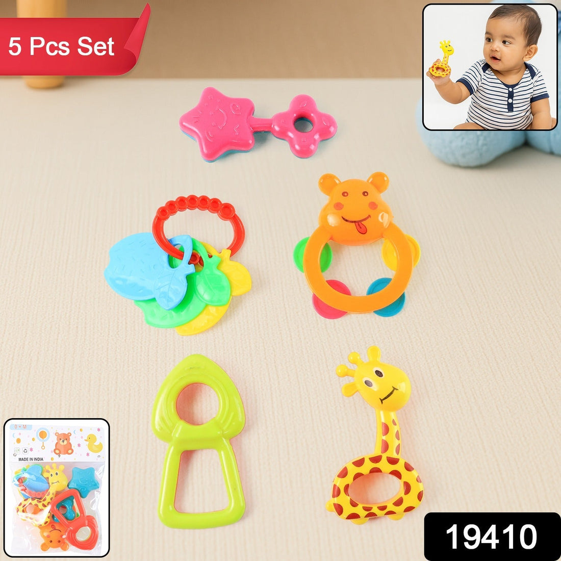 Baby Rattle Set