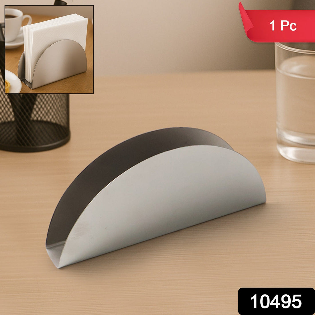 Stainless Steel Napkin Holder Stand