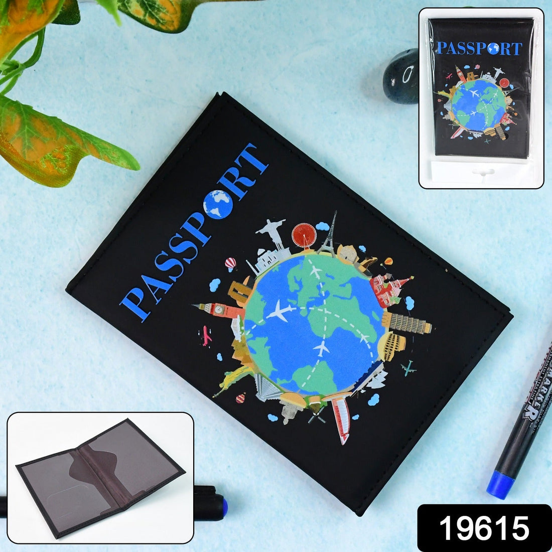 Stylish Printed Passport Holder Cover