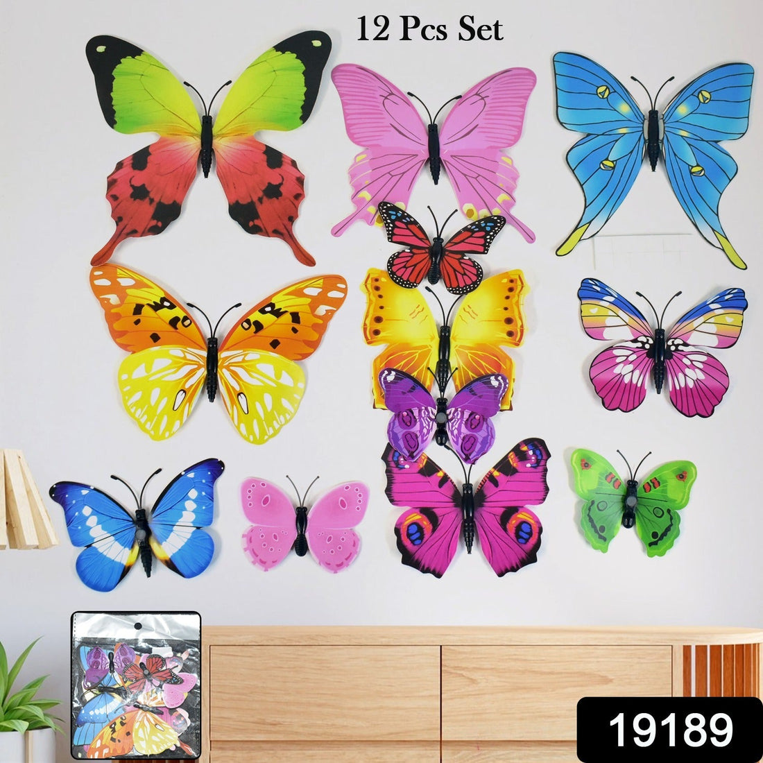 Decorative Colorful Butterfly Wall Stickers