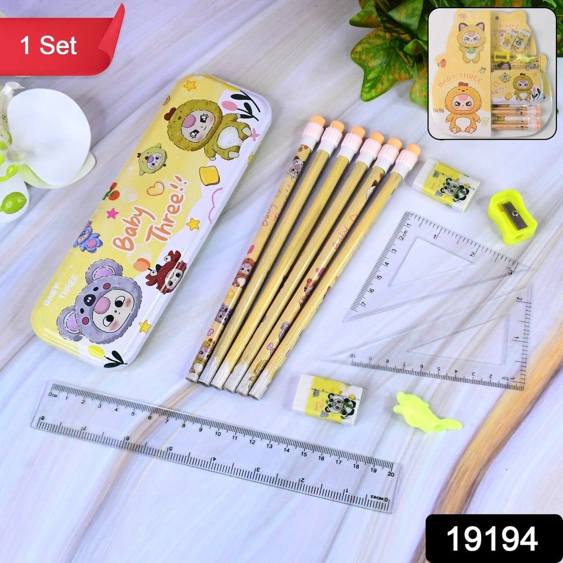 Stationery Geometry Box