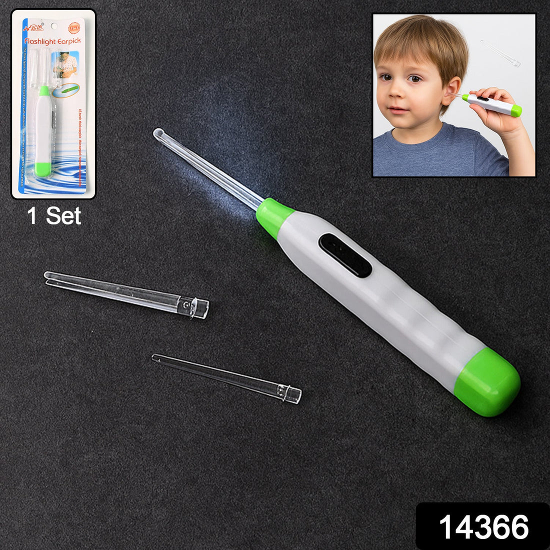 5-in-1 LED Earpick Set