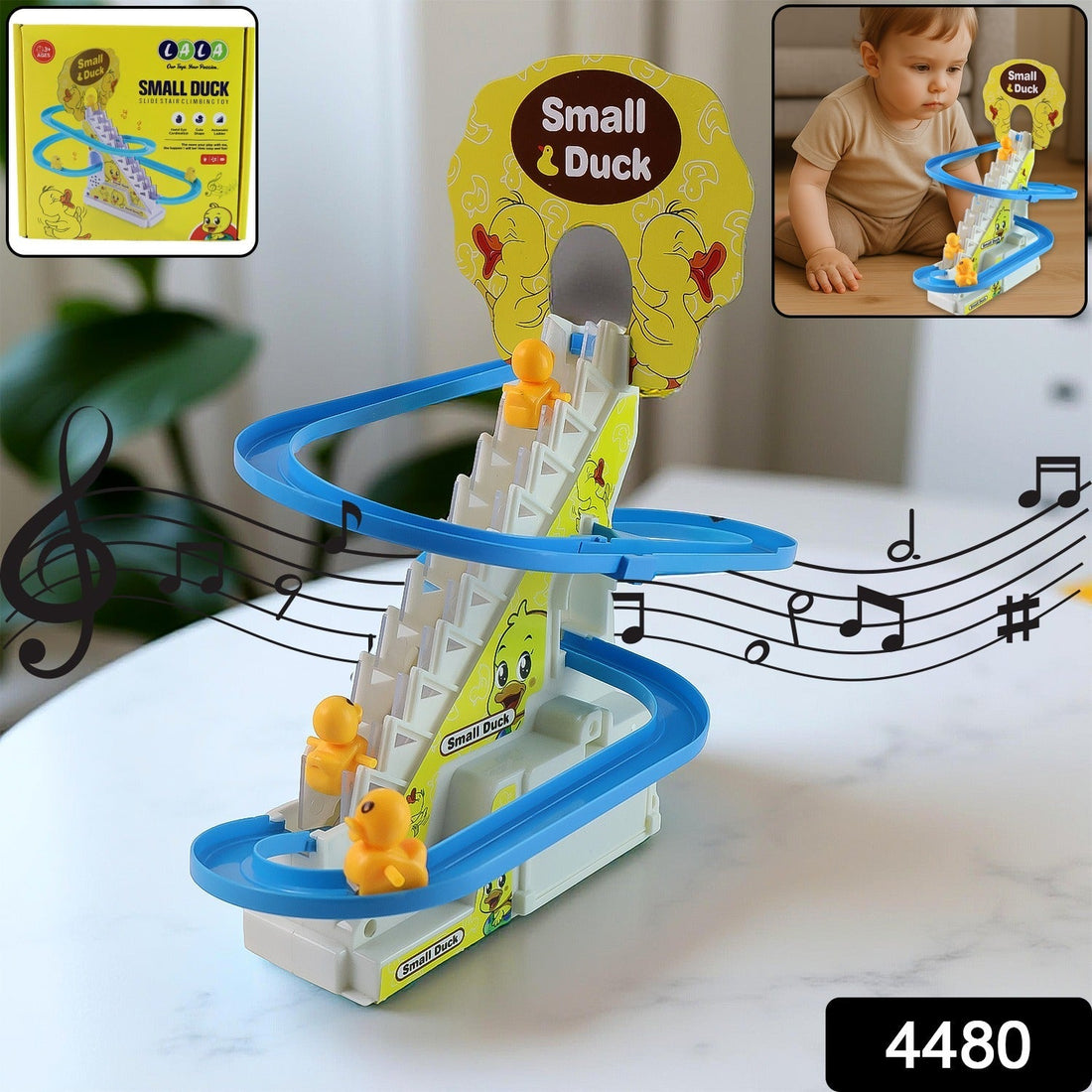 LALA DuckStep Roller Coaster Toy