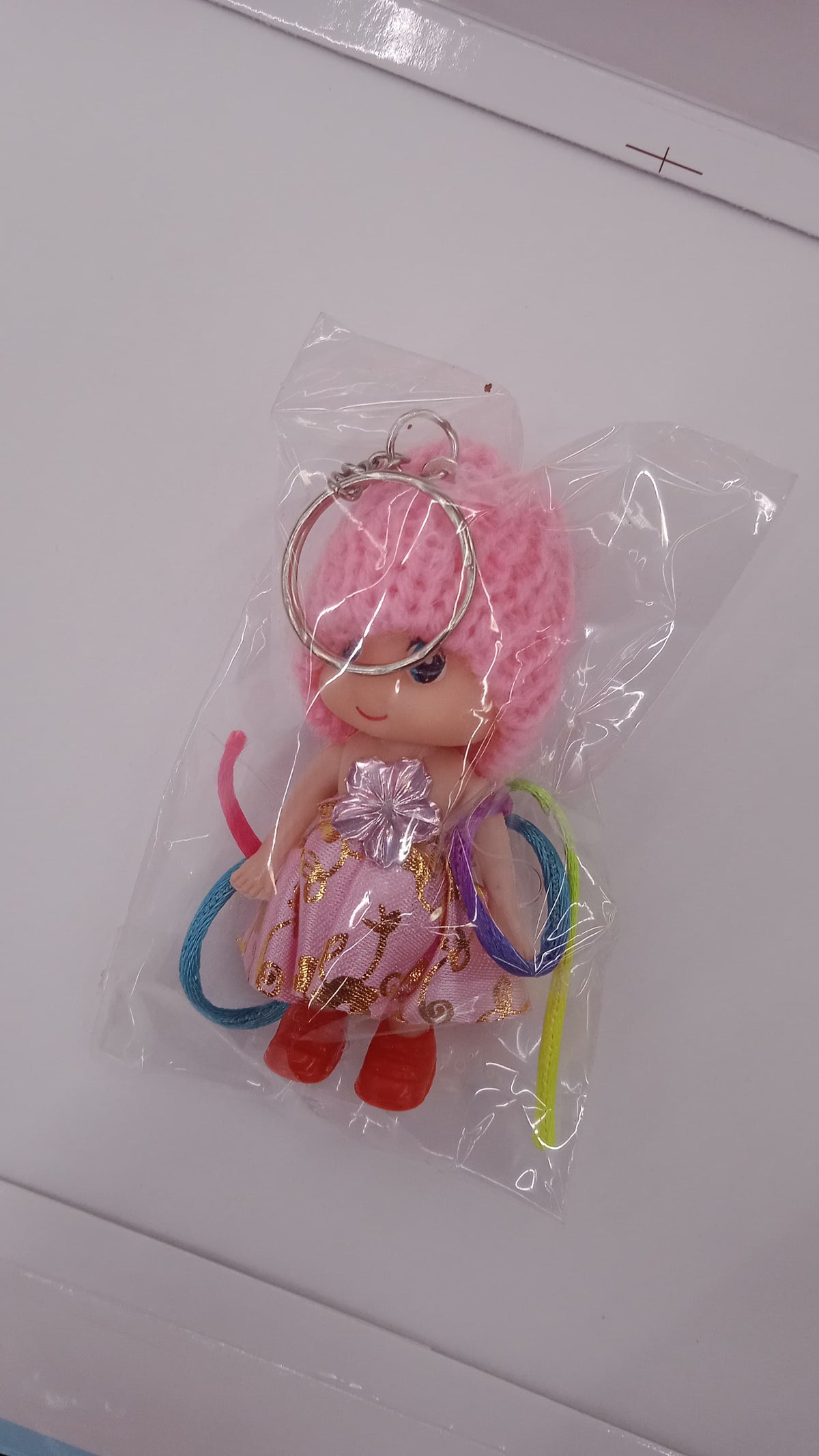 Multifunction Doll Bracelet for Kids – Cute Soft Toy Bracelet with Keychain Use – Decorative Fancy Bracelet cum Keyring for Boys & Girls