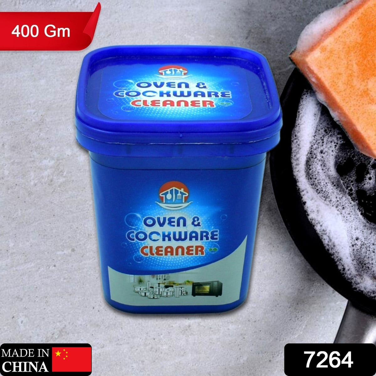Universal Oven & Cookware Cleaner Powder – Stainless Steel, Pot Stain & Rust Remover