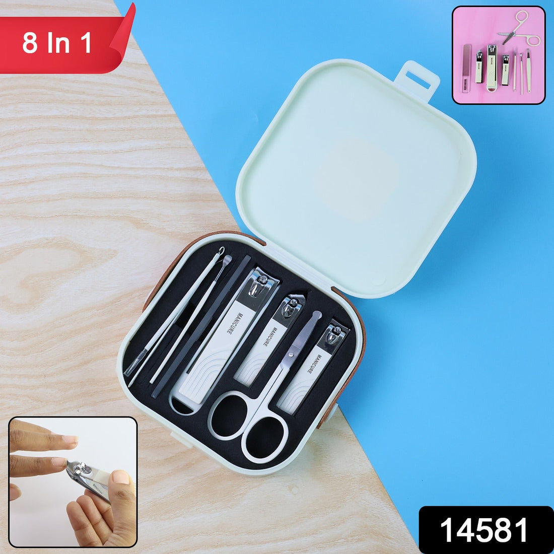 Manicure & Pedicure Grooming Kit 