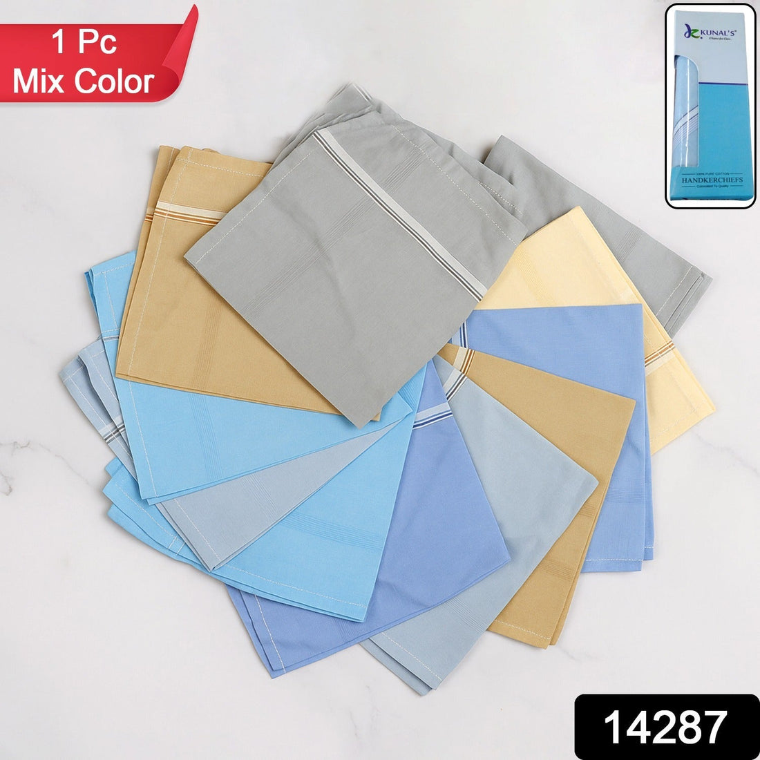 Men's Everyday Cotton Handkerchiefs
