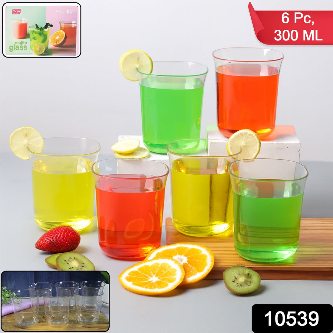 Plastic Mojito Glasses